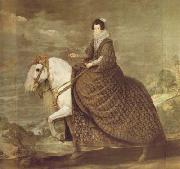 Diego Velazquez Portrait equestre de la reine Elisabeth (df02) oil painting